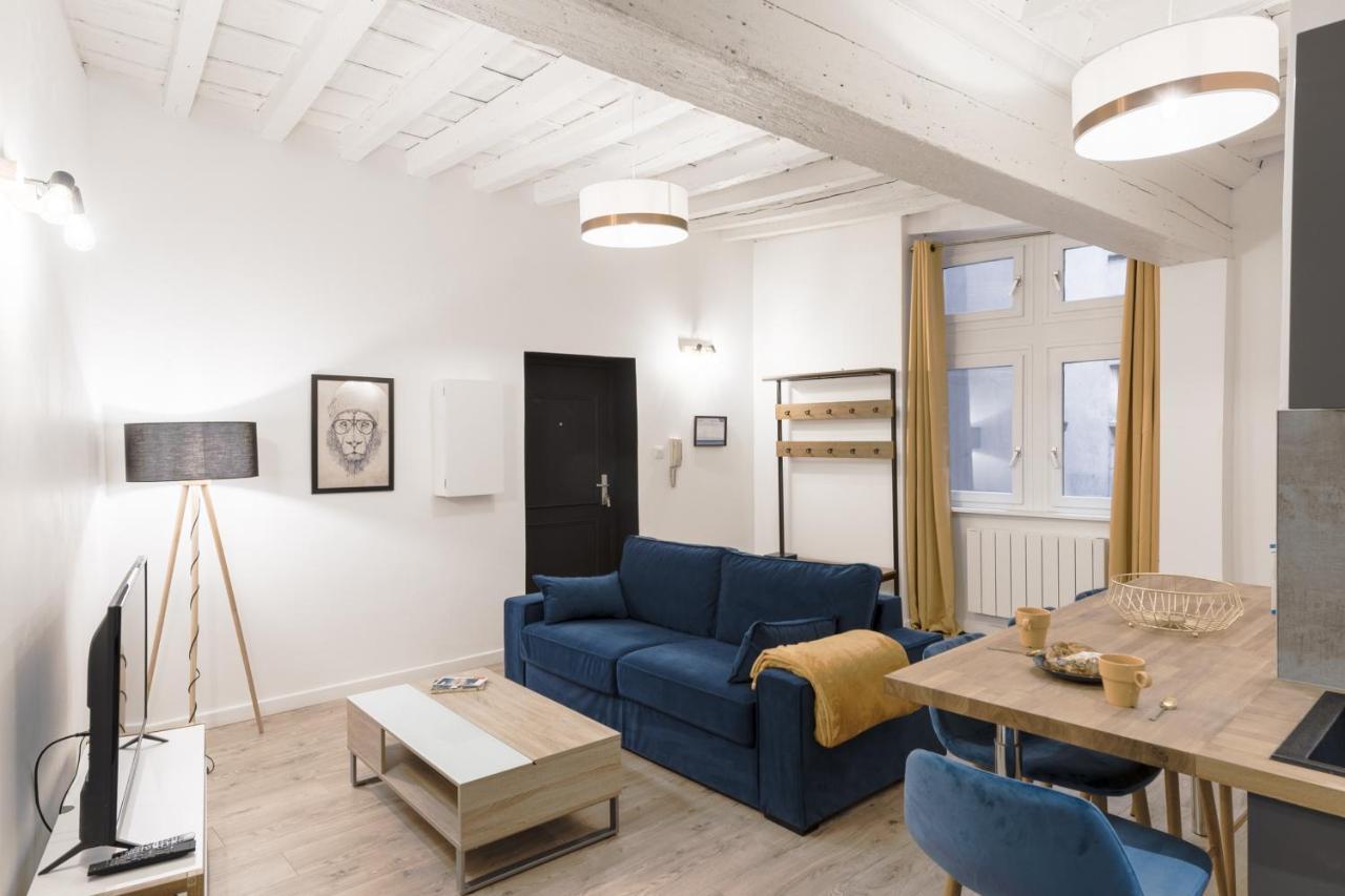 Le Nid Du Lion - Joli T2 Quartier St Georges Au Calme Apartment Lyon Bagian luar foto